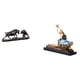 thumbnail image 1 of Estatua de escritorio, figura de lucha, adornos, escultura de resina, bailarina de ballet, figura de niña, resina decorativa, adecuada para regalar., 1 of 8