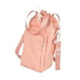 thumbnail image 4 of QccHieUs Water Bottle Holder Crossbody Bag Portable with Side Pocket Bottle Carrier Sling Pink, 4 of 9