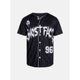 thumbnail image 5 of Ghostface Men's and Big Men's Front Back Graphic Baseball Jersey, Sizes S-3XL, 5 of 5
