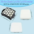 thumbnail image 4 of LA502 LA300 Filters Compatible with Shark Rotator Navigator Lift-Away ADV DuoClean PowerFins Upright Vacuum LA300 LA301 LA322 LA502 Replaces Part # XFFK320 & XHF320 hepa filter, 4 of 5
