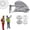 Silver A2, variant on Vintage Precision Dotting Pen Set: The Blueprint Drafting Tool, Mechanical Gear Train Ruling Pen with 4 Brass Dotting Wheels, Technical Drawing Tool for Architects Designers Engineers
