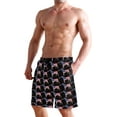 thumbnail image 7 of Men's Labrador-American Flag-Patriotic-Dog Quick Dry Swim Trunks with Pockets Beach Board Shorts Bathing Suits S-3XL, 7 of 7