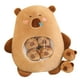 thumbnail image 4 of Peluche de carpincho, juguete de dibujos animados para decoración del hogar, juguete de carpincho para adolescentes Marrón, 4 of 9