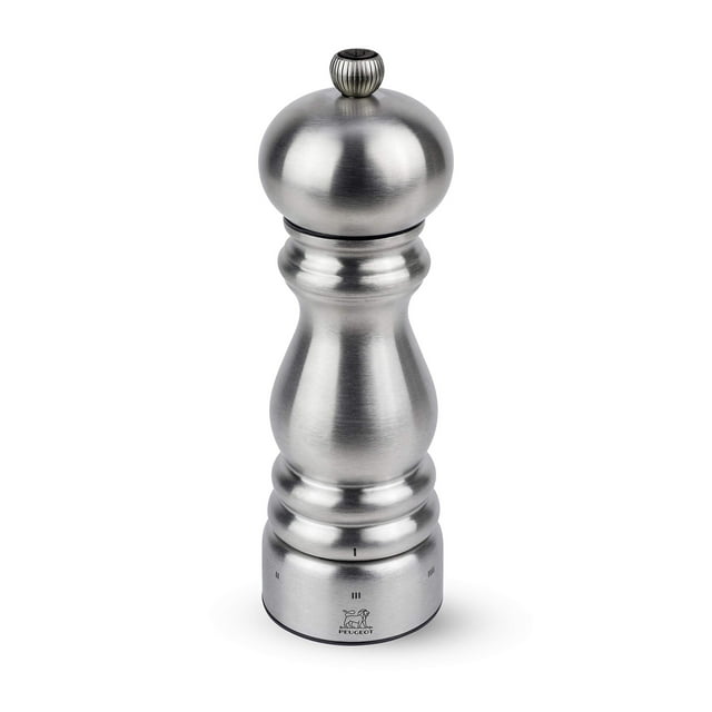 Peugeot - Paris Chef u'Select Manual Pepper Mill - Adjustable Grinder - Stainless Steel
