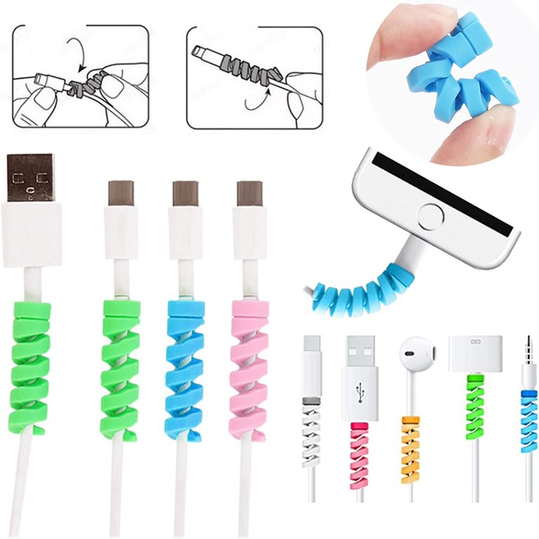 Spiral Silicone Cable Protector