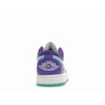 thumbnail image 4 of Jordan Men's 1 Low SE Psychic Purple Hyper Jade Basketball Shoes, from StockX, 4 of 5
