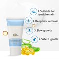 thumbnail image 5 of PANSLY Hair Removal Cream Gentle Depilatory Hair Remover Cream for Armpit Arm Leg 50g, 5 of 5