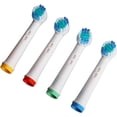 thumbnail image 1 of ZOUSSIQI 4Pcs Replacement Toothbrush Heads, Rounded Gentle Efficient Electric Brush Refills for SB17A Heads CA919-54872, 1 of 8