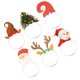 thumbnail image 4 of KAKOWELY 6 diademas navideñas para fiestas, aros para el pelo, accesorios para el pelo, tocado para cosplay, 4 of 4