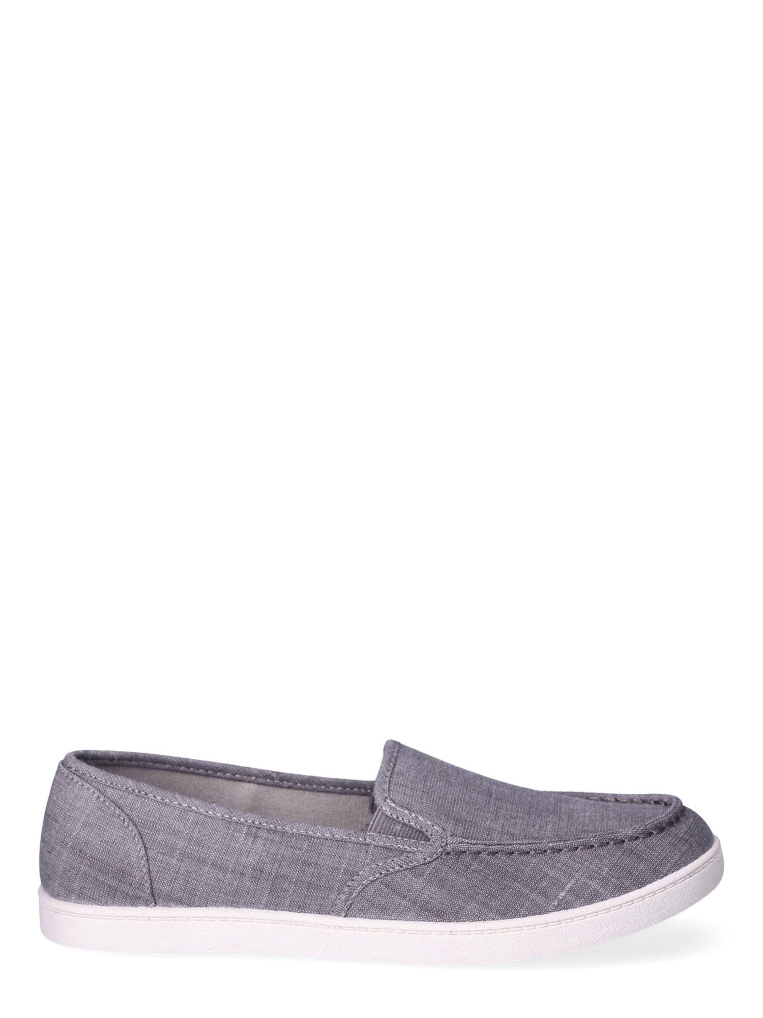 Time and Tru Women's Moc Toe Surf Sneakers, Wide Width Available