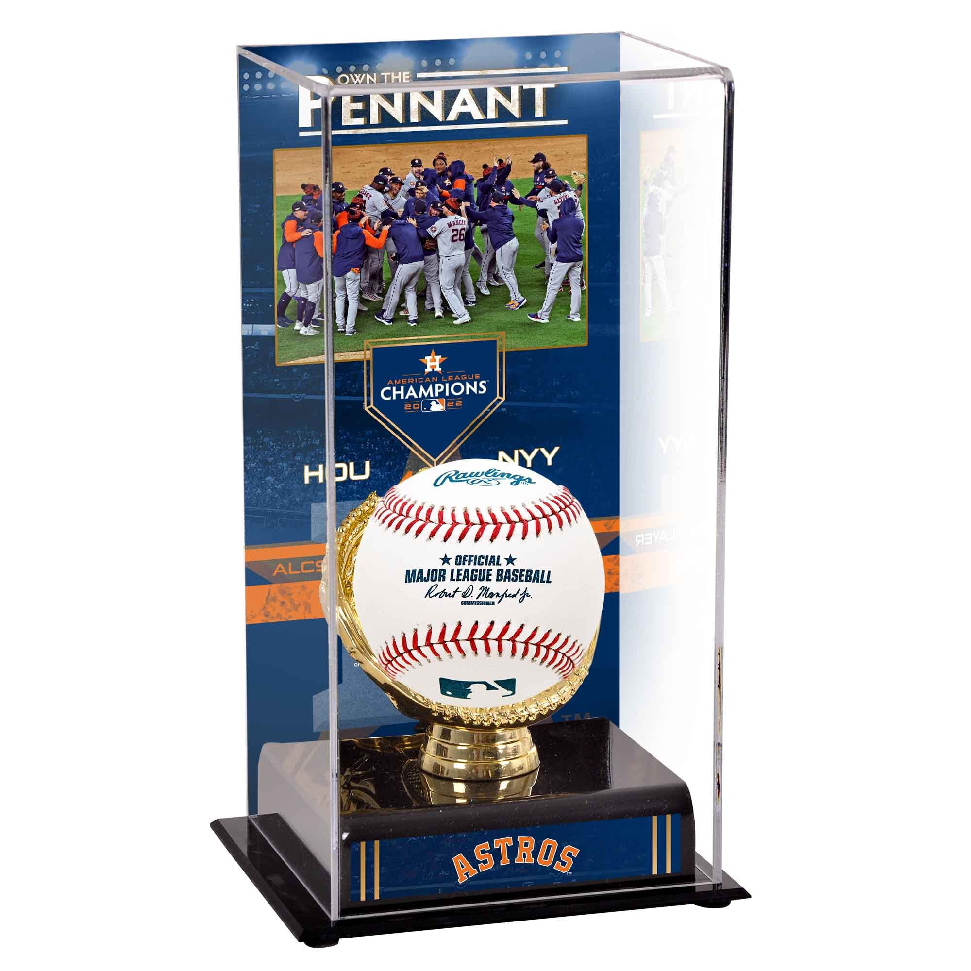 Houston Astros 2022 American League Champions Sublimated Display Case