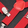 thumbnail image 4 of vnanda Elastic Band with Integrated Kids' Fashionable Bow Suspender Belt Adjustable Elastic Band for Festivals Special Occasions Suspenders for Children, 4 of 7