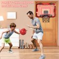 thumbnail image 3 of KukuFun Kids Indoor Basketball Hoop for Boys Ages 3-12, Mini Basketball Hoop Indoor Sets Toys with 4 Balls & 3 Scoreboard, 3 of 7