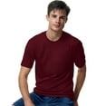 thumbnail image 1 of Hanes Cool DRI TAGLESS Men`s T-Shirt, XL, Maroon, 1 of 1