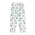 thumbnail image 5 of Xecao Cartoon House Car Women's Straight Lounge Pajama Pants: The Epitome of Relaxed Sleepwear, 5 of 9