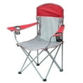 thumbnail image 1 of Ozark Trail Comfort Mesh Chair, Holds up to 225lbs, 600D Polyester, Red Color, 1 of 6