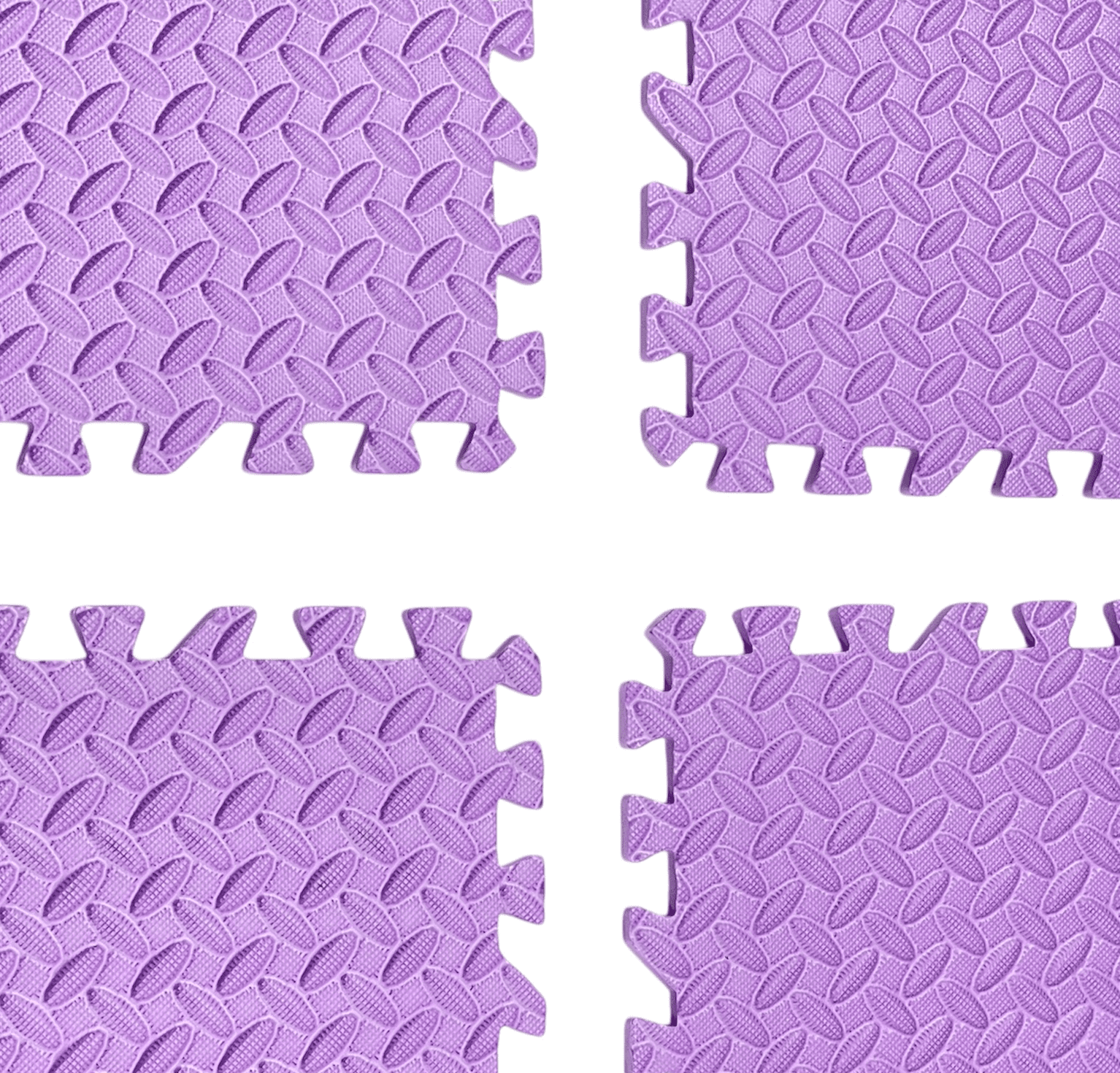 24 Sq Ft Puzzle Exercise Mat with EVA Foam Interlocking Tiles for Exercise, Gymnastics and Home Gym Protective Flooring- Pack of 6, 24 x 24 x 3/8 Inches