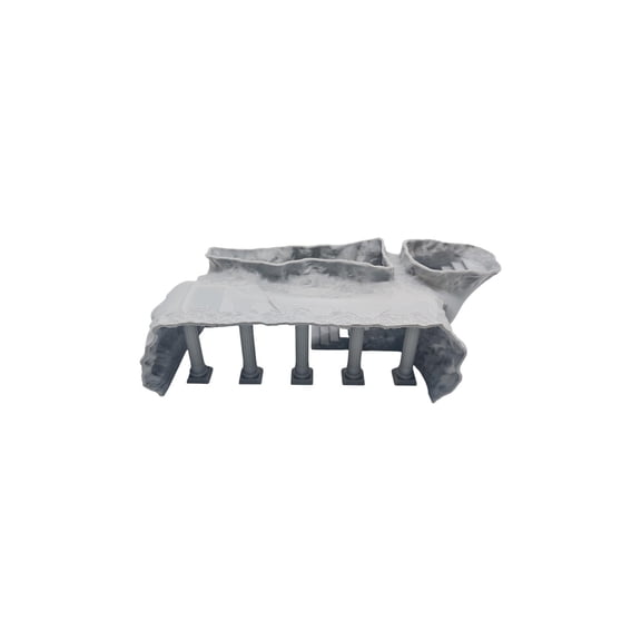 Tdxkok Aquarium Under Gravel Tunnel Decor Fish Shrimp Hideout Cave Shelter Slide Ornament Safe Aquatic Pet Habitat Reduce Stress Aquascape Supply