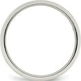 thumbnail image 2 of Sterling Silver 7mm Half-Round Band (Size 4) Made In United States qwh070-4, 2 of 5