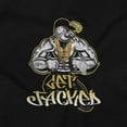 thumbnail image 2 of Urban Popeye Get Jacked Muscle Men's Graphic T Shirt Tees Brisco Brands 2X, 2 of 3