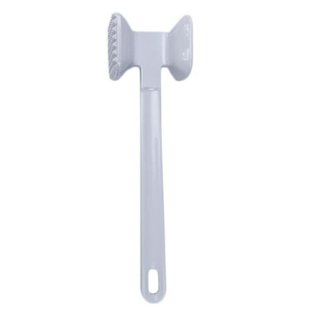 

NUOLUX Meat Hammer Double-sided Steak Knocking Hammer Beef Steak Hammer Kitchen Gadget Home Supplies for Home Restaurant (White)