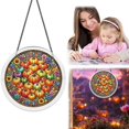 thumbnail image 3 of Ciozy Halloween Ghost Acrylic Puzzle Sun Catcher, DIY Acrylic Window Hanging Decor, Spooky Cute Sun Catcher Ornament for Home Garden Patio Wall Decoration, 5.9 Inch, 3 of 6