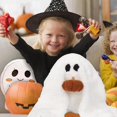 thumbnail image 4 of 2024 New Gus The Ghost con almohada de calabaza, 12 x 13 Juguete de peluche de Halloween Regalo de Halloween Almohadas aplastables Decoraciones para fiestas en el hogar Pesadilla antes para niños pe, 4 of 5
