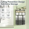 thumbnail image 4 of Toallero para Baño con Estante de Metal, Estante de Toallas Colgantes en la pared, Almacenamiento de Toallaso para Baño Hotel Dormitorio Hogar, Vertical y Duradero, 4 of 7