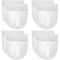 thumbnail image 1 of Almohadillas de espuma para coser, almohadillas autoadhesivas acolchadas de esponja suave, accesorios de costura para chaqueta, ropa, manualidades, 4 pares, 1 of 4