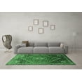 thumbnail image 3 of Ahgly Company Indoor Square Persian Emerald Green Traditional Area Rugs, 3' Square, 3 of 4
