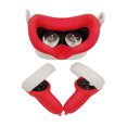thumbnail image 3 of Para Oculus Quest 2 Controlador de auriculares Accesorio Cubierta de lente Almohadilla facial Correas de mano Tmvgtek Para estrenar, 3 of 9