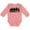 Mauve, variant on Inktastic Nashville Skyline Grunge Boys or Girls Long Sleeve Baby Bodysuit