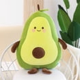 thumbnail image 3 of Cojín de sofá de dibujos animados relleno, lindo juguete de peluche de aguacate, almohada de fruta suave, lindo juguete de peluche de aguacate, funcionalidad versátil, 3 of 6