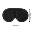 thumbnail image 2 of Almohadilla protectora de silicona para los ojos, cubierta facial VR, antisudor para auriculares Meta Quest 3 VR, 2 of 9