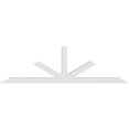 thumbnail image 4 of 96"W x 28"H x 4"D x 4"F, 7/12 Pitch, Saratoga Architectural Grade PVC Gable Bracket, 4 of 8