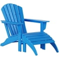 thumbnail image 4 of Portside 5-Piece Set Classic Adirondack Chair with Ottoman and Round Side Table, 4 of 8