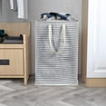 thumbnail image 4 of SUGIFT Collapsible Laundry Basket, 72L Large Laundry Hampers Organizer, Gray, 4 of 7