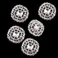 thumbnail image 2 of 5 Botónes de Cristal Diamante de 23mm Artesanía Costura Manualidad Coser Ropa Bolsa Decor SM SunniMix Botones de coser, 2 of 7