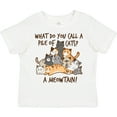 thumbnail image 3 of Inktastic What Do You Call a Pile of Cats? a MEOWTAIN Boys or Girls Toddler T-Shirt, 3 of 5