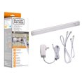 thumbnail image 2 of BLACK+DECKER LEDUC9-1WK LED Under Cabinet Kit with Motion Sensor, Dimmable Kitchen Accent Lighting, Tool-Free Install, Warm White 2700k, 9" Length, 1-Bar, 2 of 5