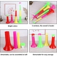 thumbnail image 4 of 2 piezas Trompetas de vuvuzela de plástico NQ color aleatorio para animar eventos deportivos, 4 of 5
