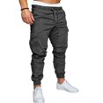 thumbnail image 1 of Mens Skinny Fit Straight Leg Trousers With Pockets, 1 of 2