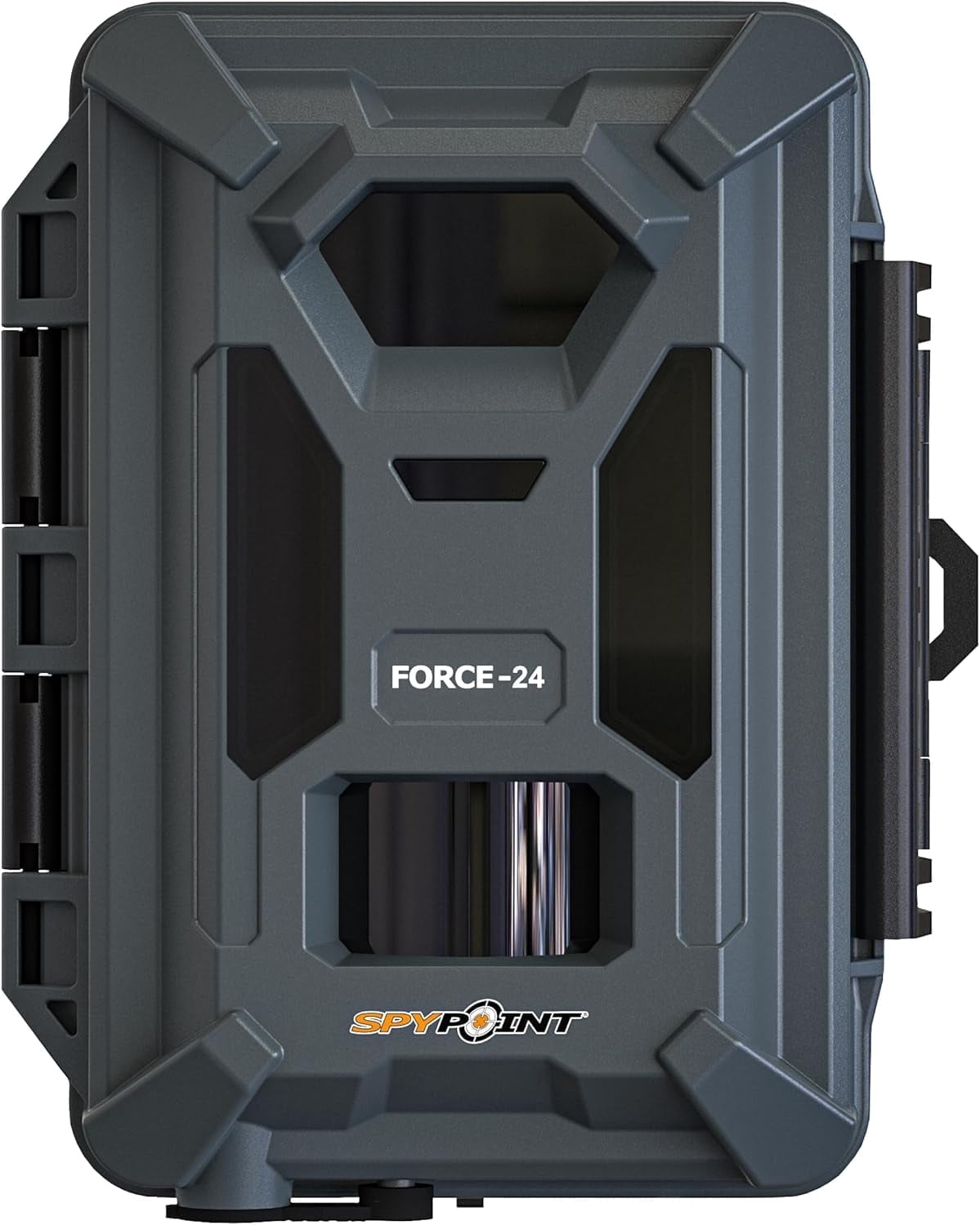 SPYPOINT FORCE-24 Trail Camera, Non-Cellular, 24MP Photo 2k Video w/Sound, Low-Glow LEDs for Image Quality Day or Night, 70’ Flash Range, 70’ Detection Range, 4 Capture Mode (2 Pack)