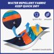 thumbnail image 3 of Bañador maamgic Quick Dry Shorts de baño para hombre, color azul marino, talla M, 3 of 9