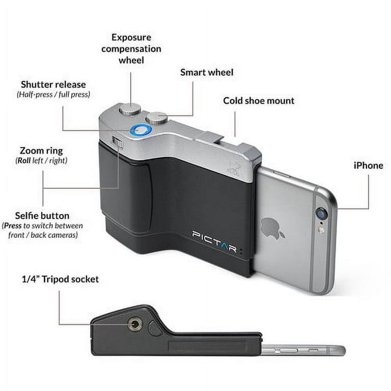 その他 iPhone - Pictar One iPhone Camera Grip Pictar One Mark II iPhone Camera Grip by MyMiggo Group Ltd