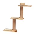 thumbnail image 3 of jinwen Cat Wall Shelves 3 Layer Interactive Cat Ladder for Jumping Perching Napping, 3 of 9