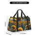 thumbnail image 3 of Disketp Starry Sky Moon Sunflower Bolsa de Viaje Tipo Duffle, Bolso de Mano para Fin de Semana para Mujer, Bolsa de Gimnasio Ligera para Hombre, Esencial para Viajes, 3 of 7