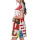 thumbnail image 2 of Easygdp Christmas Gnome With Love para Vestido Transpirable de Mujer, Vestido Suelto de Manga Corta con Pliegues y Bolsillos para el Verano, 2 of 6