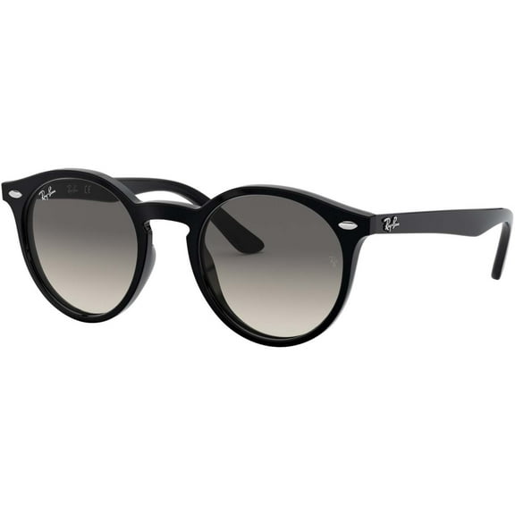 Ray-Ban RJ9064S-100/11-44 Black Round Sunglasses