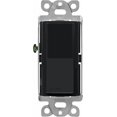 thumbnail image 1 of xianlin-Claro On/Off Switch, 15-Amp, Single-Pole, CA-1PS-BL, Black, 1 of 4